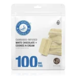 White Chocolate Cookies Cream Minis 100mg