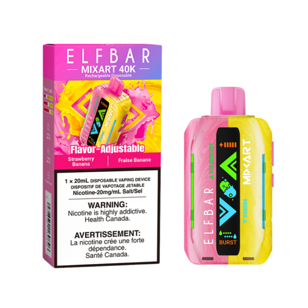 Elf Bar MixArt 40K – Strawberry Banana