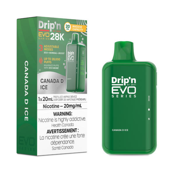Drip’n by Envi EVO 28k – Canada D Ice